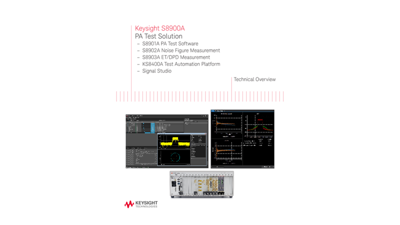 S8900A PA Test Solution